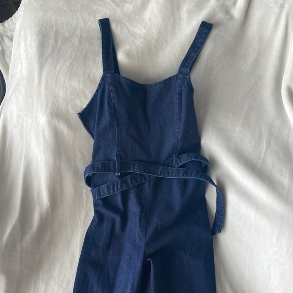 Denim jumpsuit